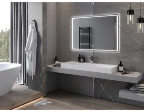Mexen Zusa, LED fürdõszobai tükör háttérvilágítással 120x80 cm, 6000K, páramentes, 9808-120-080-611-00