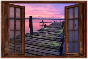 Poszterek 90x60 Híd a deszkákból