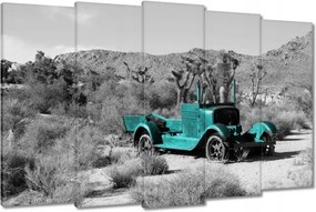 Vászonkép 150x95 Türkiz hajóroncs