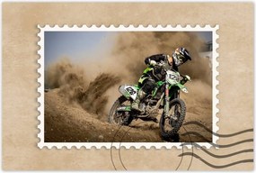 Poszterek 60x40 MotoCross Motorkerékpår Motor