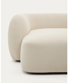 Krémszínű zsenília sarokkanapé (jobb oldali-heverő résszel) Martina – Kave Home