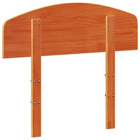 viaszbarna tömör fenyőfa fejtámla 75 cm