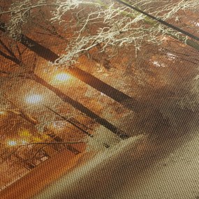 Kép - havas park (90x60 cm)