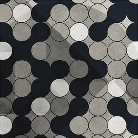 Dekoratív Fotótapéta Fali Fal Geometrikus körök 250x250 Ragasztó