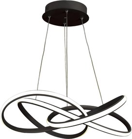 PREZENT 18207 PASSO Modern Led Függesztett Lámpa Fehér, Fekete LED IP20