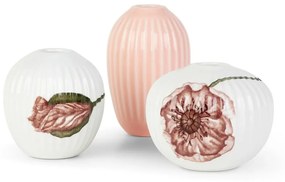 Hammershøi Poppy 3 db mini porcelán váza - Kähler Design