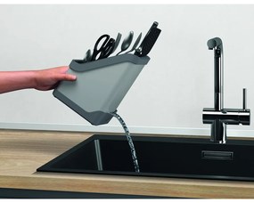 Keep-Tex fekete evőeszköztartó állvány - Metaltex