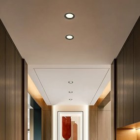 Immax NEO 07296L - Dimmelhető LED beépíthető downlight, 12W/230V, Wi‑Fi, átmérő 12 cm, fekete