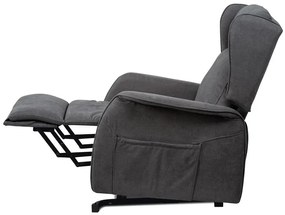 Elektromos Fekvőfotel, Szürke Szövet. TV-1190 GREY2