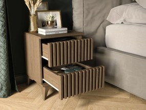 AKCIÓ Éjjeliszekrény ENTSIAN 40x40cm, artisan tölgy II. osztály