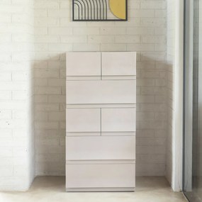 Wave Wood moduláris tárolódoboz kerekek nélkül 54,6 x 43,4 x 22 cm, széles - 1 fiók