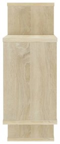 sonoma tölgy szerelt fa fali polc 104 x 20 x 58,5 cm