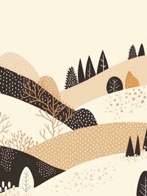 Poszter 15x20cm Ősz a hegyekben