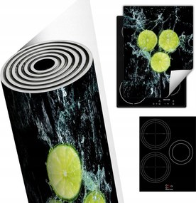 Tűzhelyvédő Szőnyeg Asztali Dekoráció 40x52 fekete mész