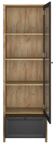 Vitrin Bruselas (tarany craft (tölgy + fekete). 1116779