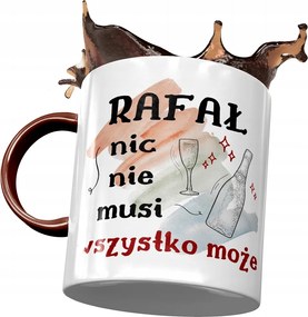 Bordó bögre Raffael Kollégának Ajándék Nyomtatott Fotóval