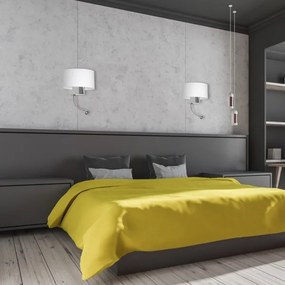 LED Fali lámpa CASINO 1xE27/60W/230V + LED/1W/230V fehér