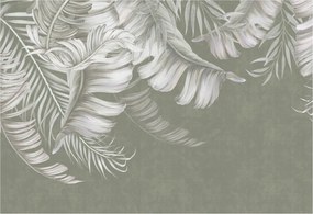 Design fotótapéta Flizelin falra Finom levelek 152x104 Ragasztó