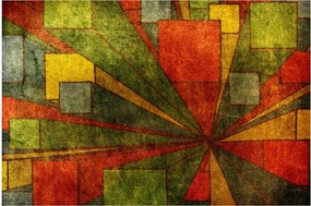 A geometriai absztrakció képe (90x60 cm)