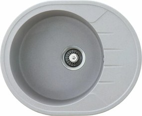 Venera M Metalac 155195 Gránit Mosogatótálca - Extra mély, Csepegtetőtálcás, Design, Szürke