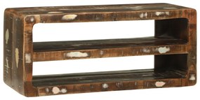 TV szekrény 80x32x36 cm Tömör újrahasznosított fa