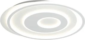 Brilagi - LED dimmelhető mennyezeti lámpatest IRIS LED/83W/230V 46x50 cm fehér + távirányító
