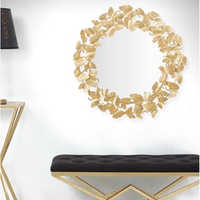 Fali tükör ø 87 cm Butterfly – Mauro Ferretti