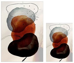 Fürdőszobai kilépő szett 2 db-os 60x100 cm Art Post Modern – Mila Home