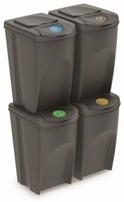 SzĂŒrke, 4 x 35 l-es szemetes gyƱjtemĂ©ny