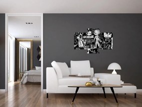 Kép - Graffiti (90x60 cm)