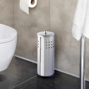 WENKO 16636100 - ANCONA WC-papírtartó 13x34 cm rozsdamentes acél/ezüst