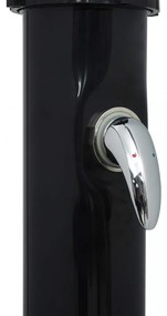 fekete szolárzuhany 214 cm 20 L