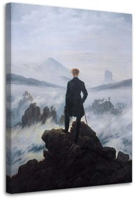 Gario Vászonkép Vándor a ködtenger felett - Caspar David Friedrich, reprodukció Méret: 40 x 60 cm