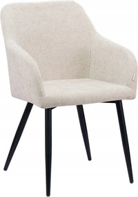 Kárpitozott szék étkező konyhába Sella bézs 57x59,5x83 cm Homla