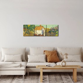 Kép - Imitator of Vincent van Gogh, Landscape, reprodukciók (órával) (90x30 cm)