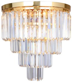 Brilagi Brilagi - LED Kristály mennyezeti lámpa MOZART 5xE14/40W/230V arany BG0752