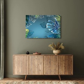 Kép - Trópusi növények levelei (90x60 cm)