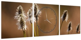 Kép - Fű (órával) (90x30 cm)