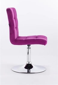 HR7009N Fukszia modern velúr szék