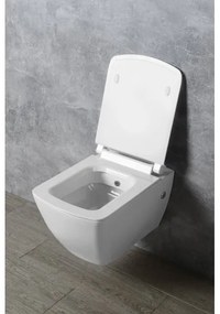 Isvea - SoftClose PURITY WC-ülőke, fehér
