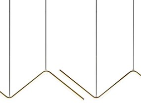 LED Csillár zsinóron VERTE 2xLED/11W/230V fekete