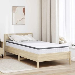 Matrac Fehér és Szürke 90 x 190 cm Bonell Rugó