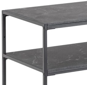 ALMA konzolasztal antracit színben