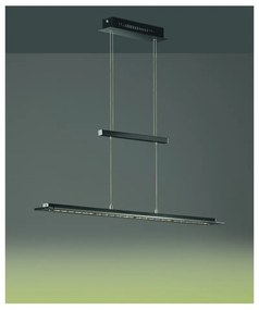 Fekete fém LED dimmelhető függőlámpa Tenso – Fischer &amp; Honsel