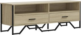 vidaXL sonoma tölgy színű szerelt fa TV-szekrény 122 x 34 x 41 cm
