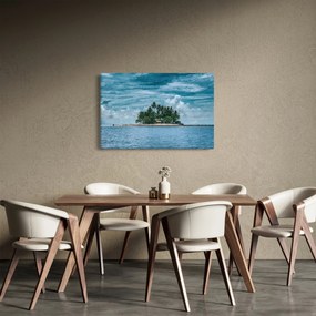 Kép - sziget a tengeren (90x60 cm)