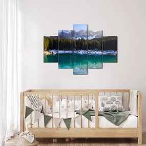 Kép - Karersee tó (150x105 cm)