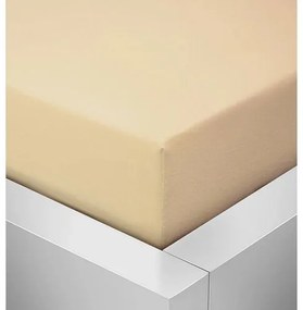 Jersey Standard lepedő krémszínű, 180 x 200 cm