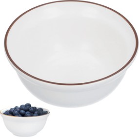 PorcelĂĄn tĂĄl 275ml matt fehĂ©r snack gyĂŒmölcs fagylalt mĂĄrtogatĂłs