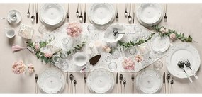 Nonna Rosa 18 db-os porcelán tányér készlet - Brandani